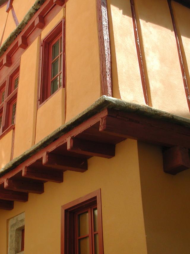 Fassade Haus Straße Arjal