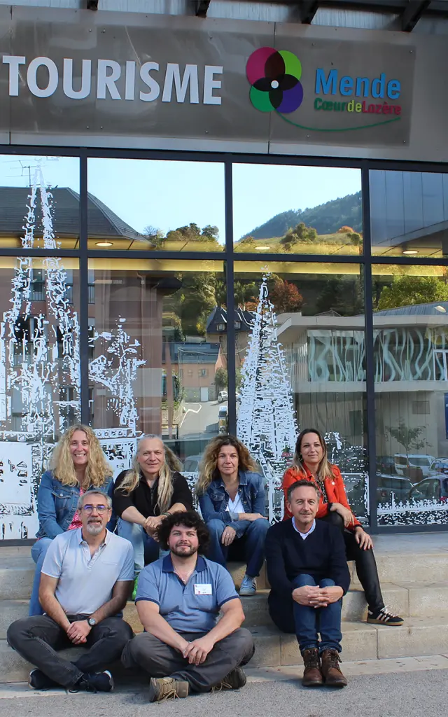 L'équipe de l'Office de Tourisme de Mende, Coeur de Lozère