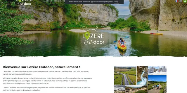 Itinéraires de sports de pleine nature en Lozère : randonnées, trail, VTT, escalade, canoë, canyoning ou spéléologie…